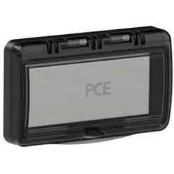 PCE 9006508s Klappfenster 8TE IP44/IP54 (schwarz)