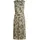 Betty & Co Chiffonkleid Plissee Beige/Grün 46