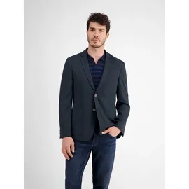 Lerros Jerseysakko "Blazer aus Jersey mit Innenfutter-Print", Herren, Gr. 30, blau (classic navy), 82% Polyester, 13% Viskose, 5% Elasthan, Sakkos