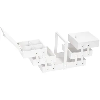 Prym 612581 Nähkasten Holz L weiß