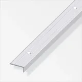 Alfer Abschlussprofil 1 m, 25 x 10 mm Aluminium eloxiert silber Winkelprofile - Alfer