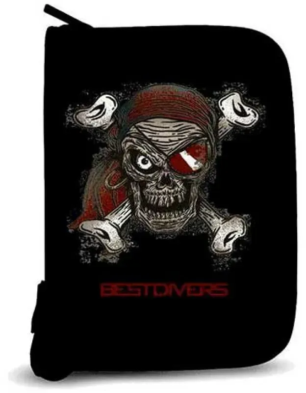 Best Divers Dive Log Art 3 3-ring-tauchtagebuch-umschlag - Black - One Size