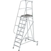 MUNK Podestleiter fahrbar 9 Stufen