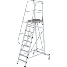 MUNK Podestleiter fahrbar 9 Stufen