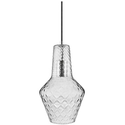 Ledvance Retro Hängeleuchte Carved Bottle aus Rauchglas - Vintage 1906