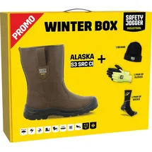 safety jogger works SafetyJogger Sicherheitsschuhe 16056 Safety Jogger Winterbox braun Größe - Braun - 39