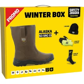 safety jogger works SafetyJogger Sicherheitsschuhe 16056 Safety Jogger Winterbox braun Größe - Braun - 39