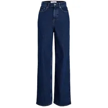 Jjxx Wide Leg Jeans im 5-Pocket-Design, Dunkelblau, 28/32