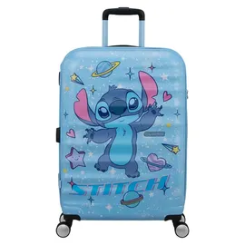 American Tourister Wavebreaker Disney 4-Rollen 67 cm / 64 l blau/silber