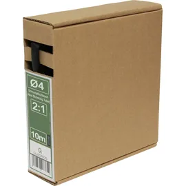 Quadrios Schrumpfschlauch 26CA769 Schwarz 4 mm 2 mm 10 m