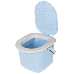 BranQ Campingtoilette »1305«, Reise WC Toilette Toiletteneimer Eimer 15,5L blau