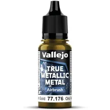 Vallejo True Metallic Airbrushfarbe 18 ml Grüngold