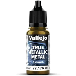 Vallejo True Metallic Airbrushfarbe 18 ml Grüngold