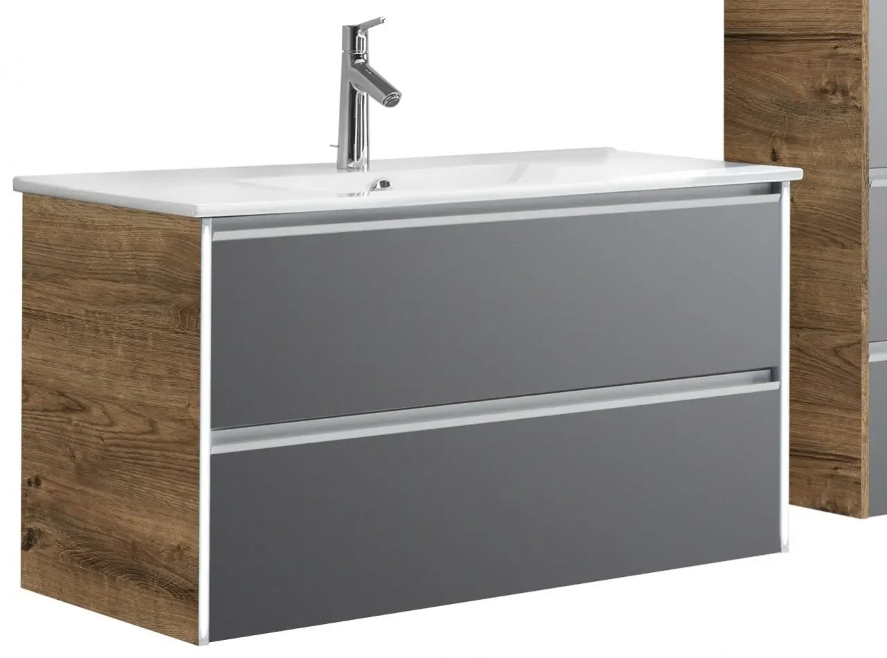 Pelipal Serie 6040 Waschtischunterschrank W02003S12, B:1183, H:536, T:455mm W02003S12