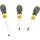 Stanley Set Mit 3 Schraubendrehern schwarz