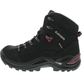 Lowa Renegade GTX Mid Damen schwarz/pflaume 37