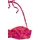 VENICE BEACH Bügel-Bandeau-Bikini Damen orange-pink bedruckt Gr.38 Cup D
