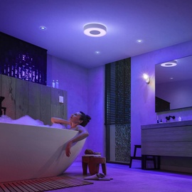 Philips Hue White & Col. Amb. Xamento Deckenleuchte M weiß 2400lm inkl. Bridge