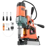 Vevor Magnetbohrmaschine 1400 W 50 mm Bohrdurchmesser 0–850 U/min einstellbar, umkehrbare Richtung, Magnetbohrer für Metalloberflächen, elektrische