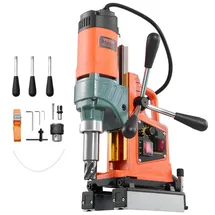 Vevor Magnetbohrmaschine 1400 W 50 mm Bohrdurchmesser 0–850 U/min einstellbar, umkehrbare Richtung, Magnetbohrer für Metalloberflächen, elektrische