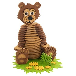 Filz-Bausatz "Bär", braun