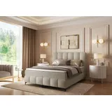 Fun Möbel ISABEL 180 x 200 cm Beige