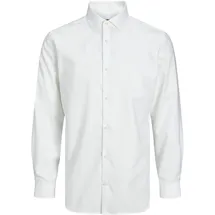 JACK & JONES Blaparker Langarmhemd White / Fit Slim Fit XL