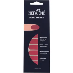 Herome Nail Wraps magenta