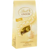 Lindt Lindor Beutel Weiss mit zartschmelzender Schokolade 136g