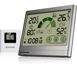 BRESSER Thermo-Hygrometer mit Lüftungsempfehlung VentAir H