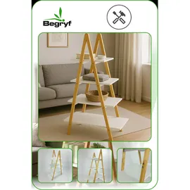 OEM Bücherregal 80 x 30 x 116 cm Weiß