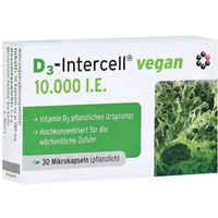 Intercell-Pharma GmbH D3-Intercell Vegan 10.000 I.E. Kapseln