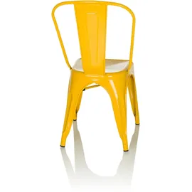 HJH Office Bistrostuhl VANTAGGIO COMFORT Metall ohne Armlehnen