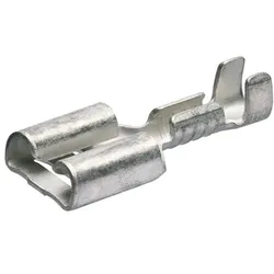 Flachsteckverbinder 97 99 070 blank DIN 46247 blank 6,3mm 0,5-1mm2 - blank