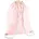 Gymsac 37x46cm Turnbeutel Baumwoll-Rucksack Classic pink