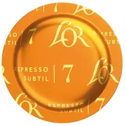 L'OR Kaffeekapseln DISCS 50ST Espresso Subtil 4029936 L`OR Intensität 7