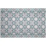 Friedola Küchenläufer VINTAGE | Schwarz-Grün - 40x65 cm