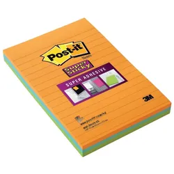 Post-it Haftnotizen Super Sticky Notes, 102 x 152 mm