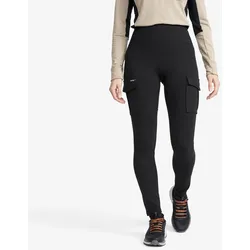 Summit Pocket Tights Damen Black, Größe:XS - Outdoor Tights - Schwarz
