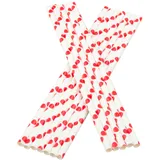 Trinkhalme, Papier (195x6mm), Punkte (rot-weiß) - 100 Stk.