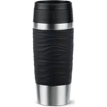Emsa Travel Mug Waves schwarz 0,36 l
