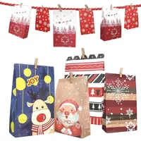 Luxuskollektion Adventskalender zum selber Basteln und Befüllen, Pinguin Design,