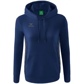 Erima Essential Team Hoodie Damen new navy/slate grey 38