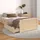 vidaXL Massivholzbett 90 x 200 cm Braun