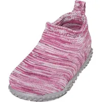 Playshoes Hausschuh Strick Pink 22