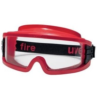 uvex Vollsichtbrille ultravision, UV400 grau grau uvex supravision excellence schwarz, orange - 9301633 - rot/transparent