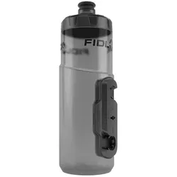 Fidlock TWIST single bottle 600 inkl. bottle connector trans. black