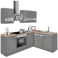 OPTIFIT Winkelküche »Elga«, Premium-Küche, Soft-Close-Funktion, Vollauszug, Stellbreite 225x175cm