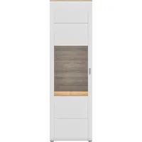 INOSIGN Standvitrine »Aska, Höhe 202cm, Metallgriff, 1 Glastür, 1