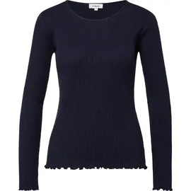 s.Oliver Geripptes Langarmshirt im Slim Fit - 40